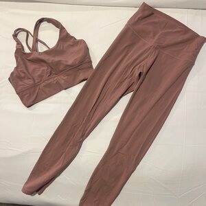 Lavento Matching Pink Workout Set